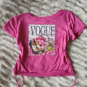 Graphic Baby Tee "VOGUE"